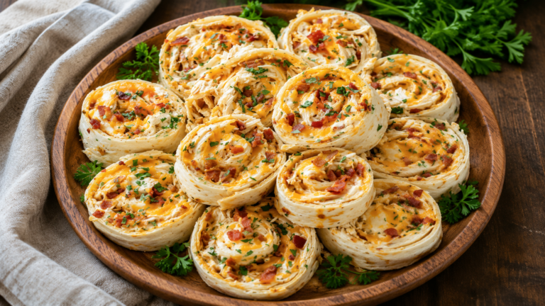 Hähnchen-Pinwheels – Cremig, herzhaft und perfekt für jede Gelegenheit